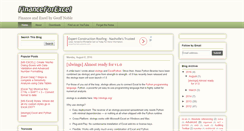 Desktop Screenshot of financeforexcel.com
